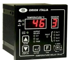 Rơ le bảo vệ kiểm soát nhiệt độ TR-42 Orion Italia Vietnam, Rơ le bảo vệ kiểm soát nhiệt độ TR-42, TR-42 Orion Italia, Orion Italia Việt Nam, Đại lý Orion Italia Vietnam